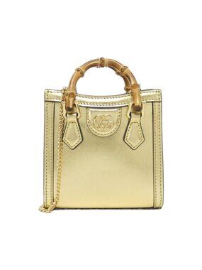Gucci Diana Bag Handbag Gold